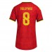 Belgie Youri Tielemans #8 Dámské Domácí Dres MS 2026 Krátkým Rukávem Belgie Youri Tielemans #8 Dámské Domácí Dres MS 2026 Krátkým Rukávem